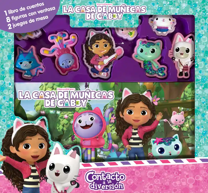 La casa de muñecas de Gaby (Libro+Juego de mesa) (Contacto a la diversión) Venta Final