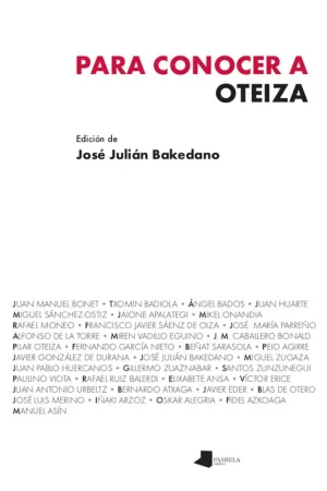 Precio Económico PARA CONOCER A OTEIZA