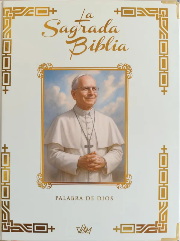 Sagrada biblia familiar Leon XIV.(Edición Lujo) Precio Rebajado