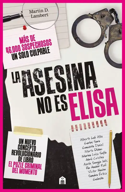 Rebajas La asesina no es Elisa. Un libro puzle criminal con más de 46.000 sospechosos