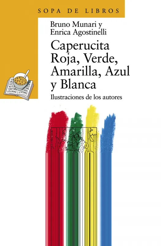 Caperucita Roja, Verde, Amarilla, Azul y Blanca Stock Limitado
