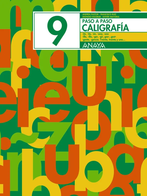 (N).CALIGRAFIA 9.PASO A PASO (2003) Oferta Flash