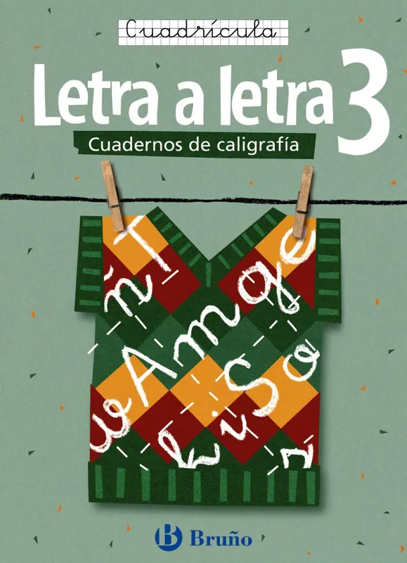 (05).LETRA A LETRA 3.(CUADRICULA) CALIGRAFIA Stock Limitado