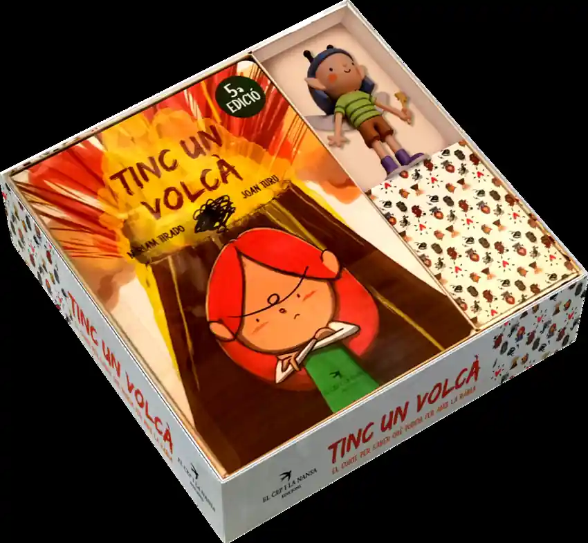 Envío Inmediato Tinc un volcà (Edició especial llibre + figura)