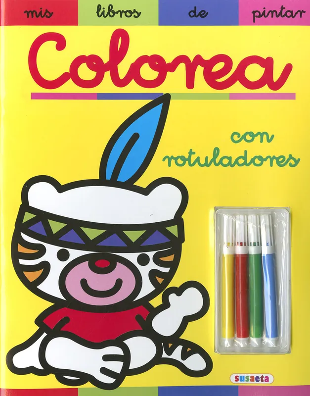 Colorea con rotuladores Oferta
