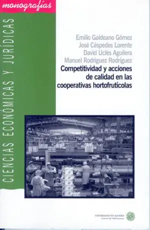 Competitividad y Acciones de Calidad en las Cooperativas Hortofrutícolas Oferta