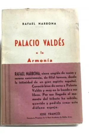 Envío Inmediato Palacio Valdés o La Armonía