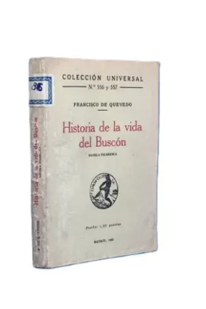 Oferta Flash Historia de la vida del Buscón, llamado Don Pablos ejemplo de vagamundos y espejo de tacaños (1940)