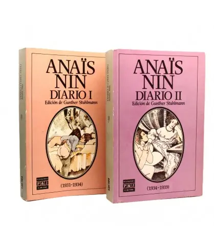 Anaïs Nin Diario I (1931–1934) y Diario II (1934–1939) Promoción Exclusiva
