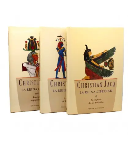 Pack Trilogía La Reina Libertad de Christian Jacq Novedad