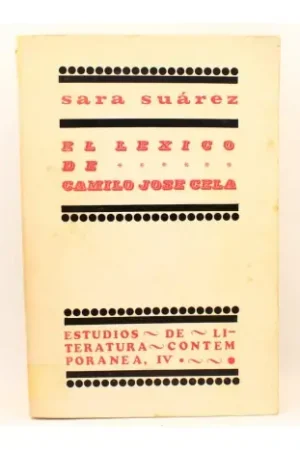 Precio Rebajado El léxico de Camilo José Cela