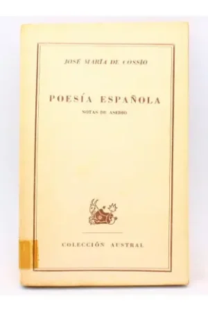 Poesía Española Notas de asedio Oferta De Temporada