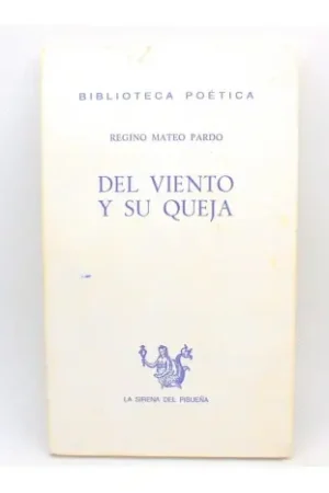 Del viento y su queja Precio Bajo