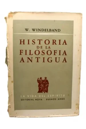 Venta Final Historia de la filosofía antigua
