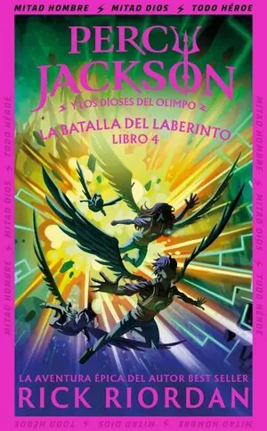 Disponible Ahora LA BATALLA DEL LABERINTO (PERCY JACKSON Y LOS DIOSES DEL OLIMPO 4). PERCY JACKSON Y LOS DIOSES DEL OLIMPO 04