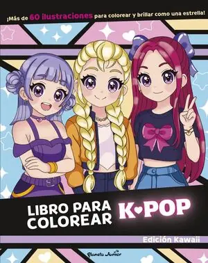 LIBRO PARA COLOREAR K-POP Comprar En Línea