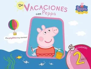 Ordenar Ahora Mismo DE VACACIONES CON PEPPA. CUADERNO DE ACTIVIDADES - 2 AÑOS. (CON PEGATINAS)