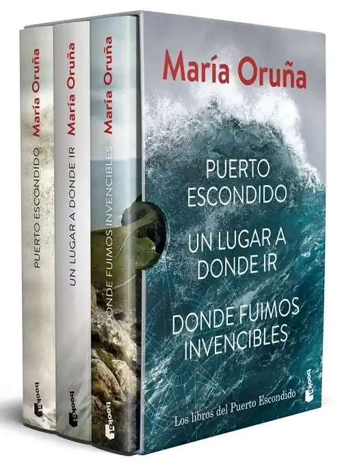 Los libros del Puerto Escondido (Estuche 3 Vols.) "Puerto escondido / Un lugar a donde ir / Donde fuimos invencibles" Promoción Exclusiva