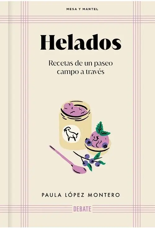Alta Calidad Helados "Recetas de un paseo campo a través (Mesa y mantel)"