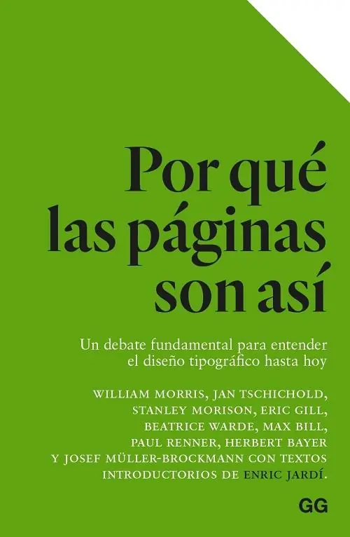 Precio Bajo Por qué las páginas son así "Una debate fundamental para entender el diseño tipográfico hasta hoy"
