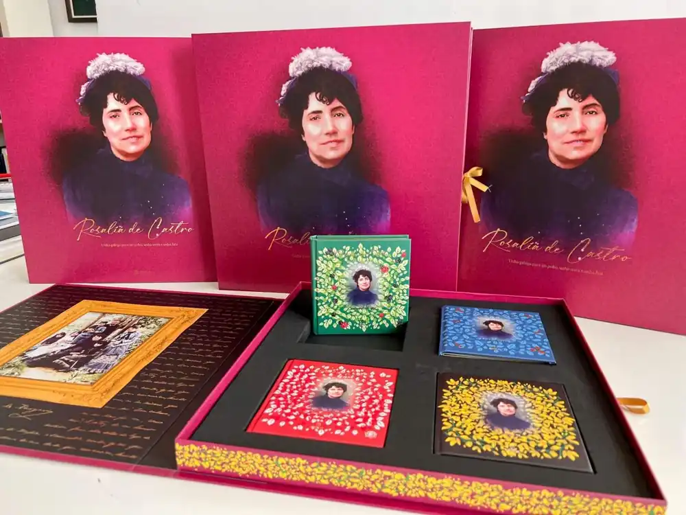 Imprescindible (Must-Have) Rosalia de Castro (Estuche 4 Vols.) "Unha galega para un pobo, unha terra e unha fala"