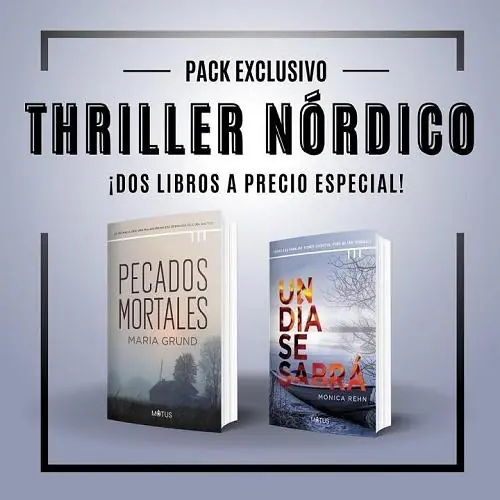 Pack Thriller Nórdico Motus (2 Vols.) "Un día se sabrá / Pecados mortales" Mejor Precio