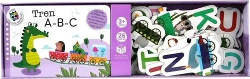 Tren A-B-C "(Libro + 1 puzle de 27 piezas)" Súper Precio