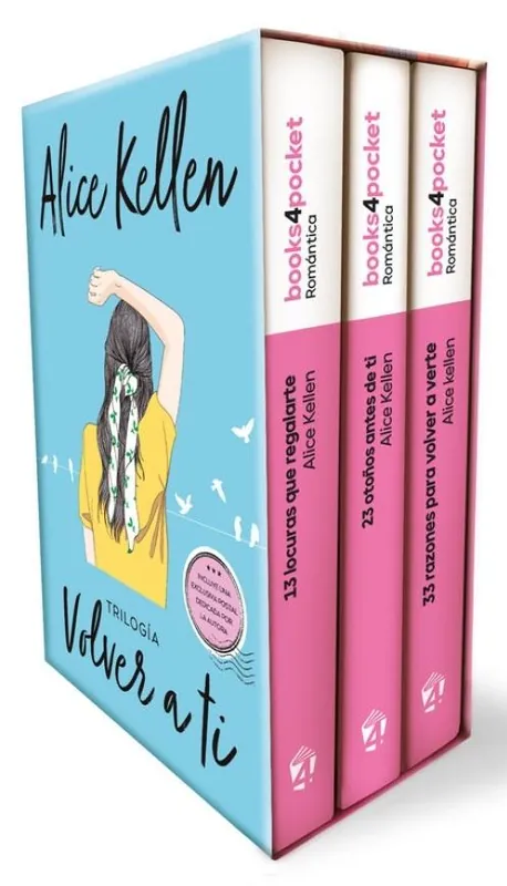 Volver a tí (Estuche 3 Vols.) "33 razones para volver a verte / 23 otoños antes de ti / 13 locuras que regalarte" No Te Lo Pierdas