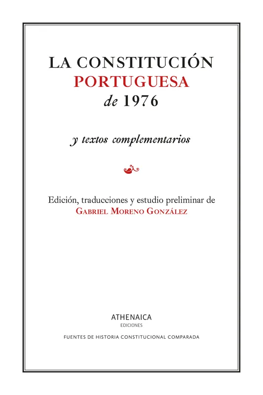 La Constitución portuguesa de 1976 Marca Reconocida