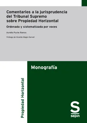 Marca Reconocida Comentarios a la jurisprudencia del Tribunal Supremo sobre Propiedad Horizontal